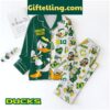 Oregon Ducks polyester pajamas set