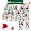 Outer Banks Merry Christmas Polyester Pajamas Set