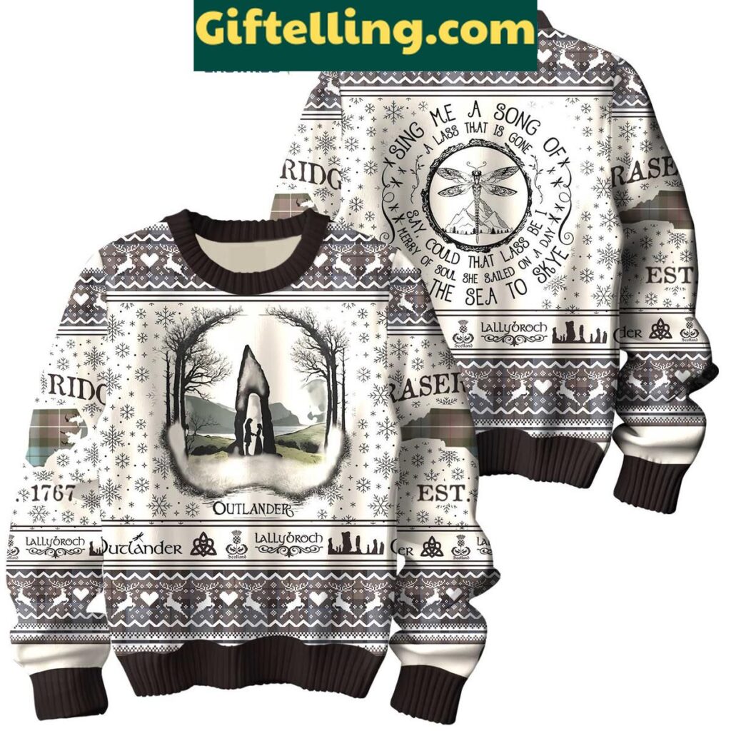 Outlander Sing Me A Song Of A Lass That Is Gone Ugly Sweater