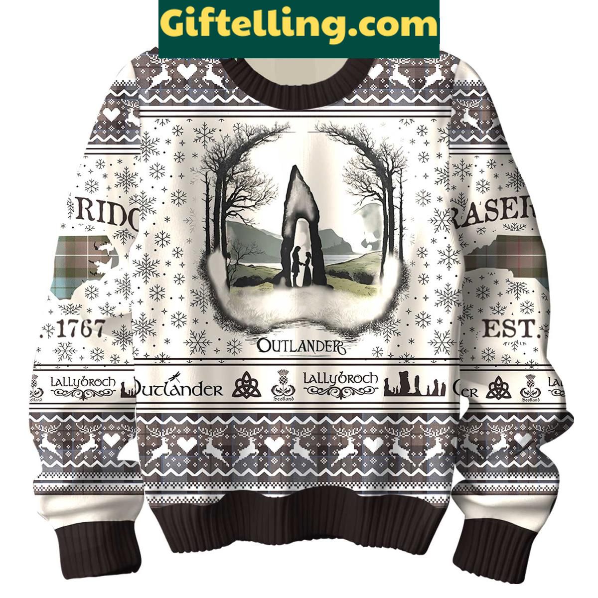 Outlander Sing Me A Song Of A Lass That Is Gone Ugly Sweater Outlander Sing Me A Song Of A Lass That Is Gone Ugly Sweater