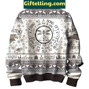 Outlander Sing Me A Song Of A Lass That Is Gone Ugly Sweater