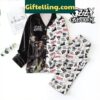 Ozzy Osbourne Crazy Man Bart At The Moon Christmas Polyester Pajamas Set