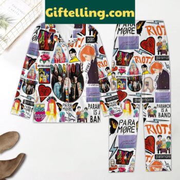 Paramore Hard Time Fan Polyester Pajamas Set