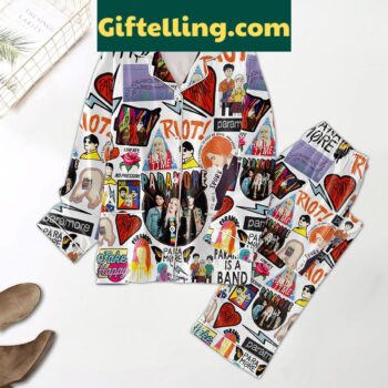 Paramore Hard Time Fan Polyester Pajamas Set