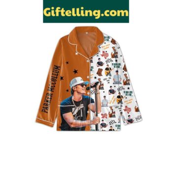 Parker McCollum Polyester Pajamas Set product image showing design and team colors