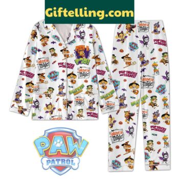 Kids' Paw Patrol Halloween Pajamas Set with Magic Peek A Poo Design