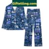 Penn State Nittany Lions Blue Fan Polyester Pajamas Set for Comfortable Game Day Lounging