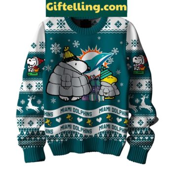 Philadelphia Eagles Peanuts Snoopy Ugly Christmas Sweater