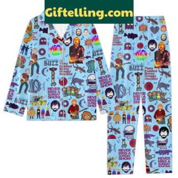 Phish Never Miss A Sunday Show Polyester Pajamas Set
