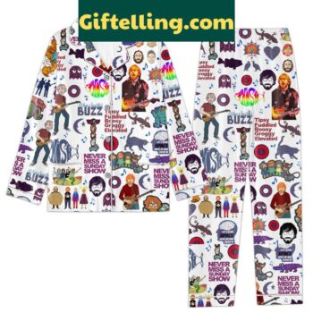 Phish Never Miss A Sunday Show Polyester Pajamas Set