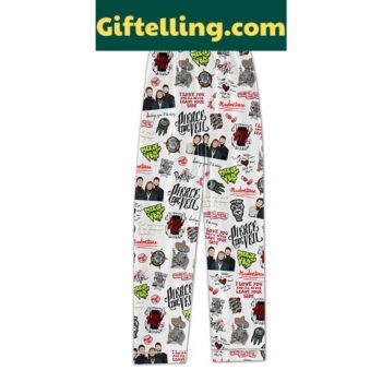 Pierce The Veil I Love You Polyester Pajamas Set, sleepwear for women and men