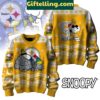 Pittsburgh Steelers Peanuts Snoopy Ugly Sweater Christmas NFL Gift for Fans