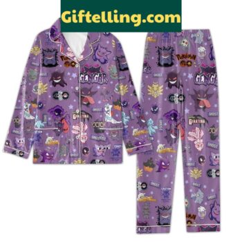 Pokémon Gengar Ghost Giratina Pajamas Set - Sleep in Pokémon Style
