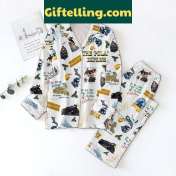 Polar Express The Bell Still Rings For All Who Truly Believe Pajamas Set