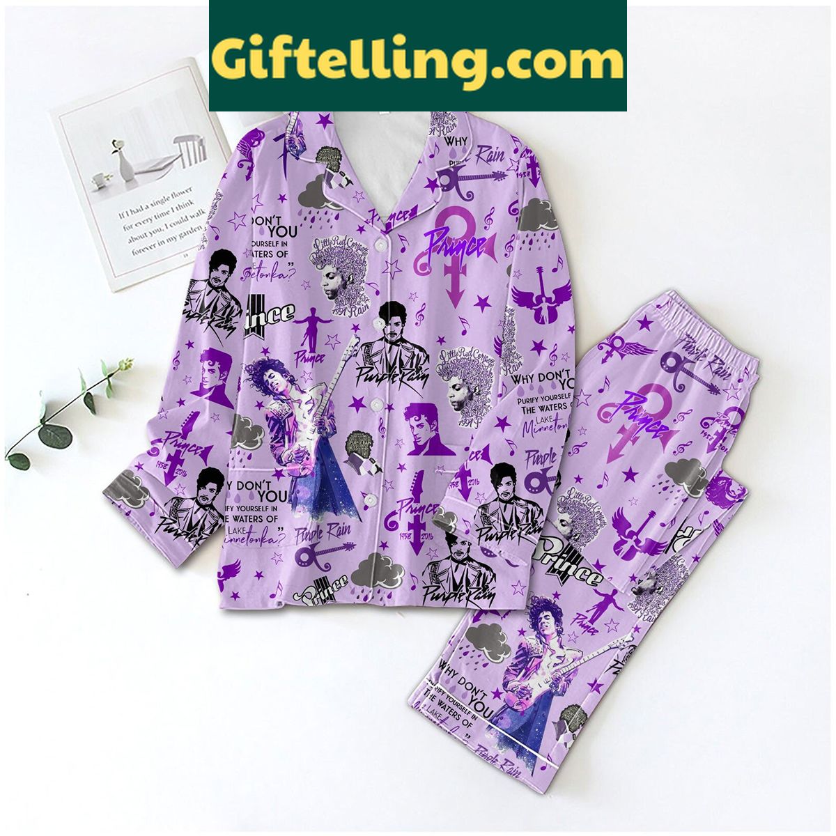 prince-purple-rain-memories-pajamas-set-tribute-to-the-music-icon-1 Prince Purple Rain Memories Pajamas Set for men and women