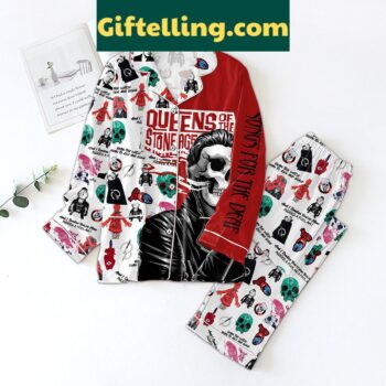 Queens Of The Stone Age Song For The Deaf Pajamas Set with vibrant graphics and soft fabric