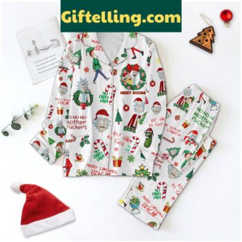 Rick and Morty Merry Rickmas Pajamas Set