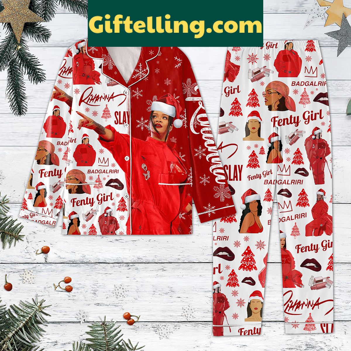 rihanna-fenty-badgalriri-pajama-set-for-women-cozy-sleepwear-1 Rihanna Fenty Badgalriri Pajama Set for Women