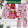 Rod Stewart Christmas 2024 polyester pajamas set for women and men