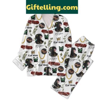 Rod Wave Hard Time For Money Pajamas Set