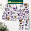 Sacramento Kings polyester pajamas set for men and women