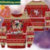 San Francisco 49ers NFL Mickey Minnie Ugly Christmas Sweater