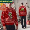 San Francisco 49ers NFL Team Color Grinch Ugly Christmas Sweater