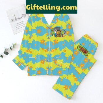 Scooby-Doo 2024 Christmas Polyester Pajamas Set