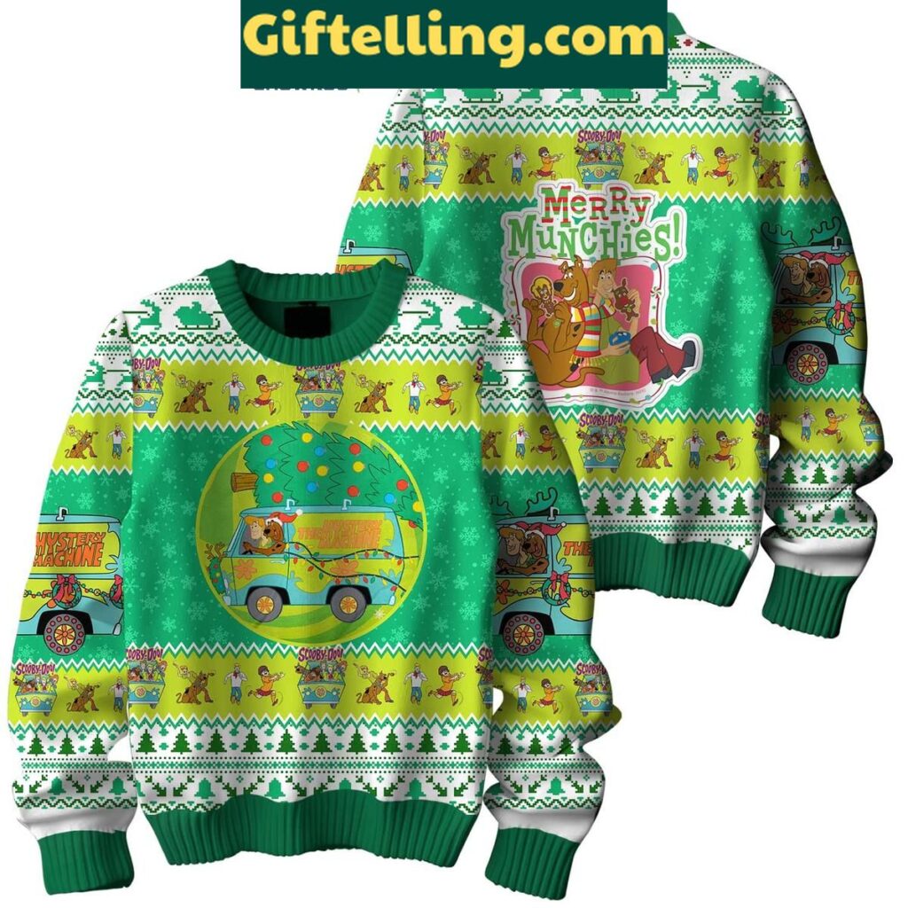 Scooby Doo Merry Munchies Ugly Sweater