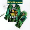 Scooby Doo Puff Puff Pass Cannabis Polyester Pajamas Set