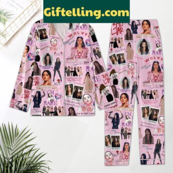 Selena Gomez I'm So Rare Team Selena Single Soon Pajamas Set