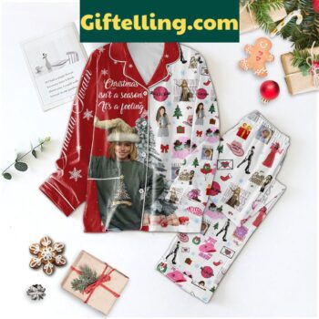 Shania Twain Christmas Isn't A Season It's A Feeling Polyester Pajamas Set