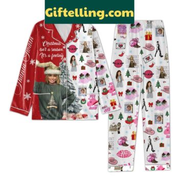 Shania Twain Christmas Isn't A Season It's A Feeling Polyester Pajamas Set