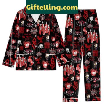 Slipknot Proud Nu Metal Dad Pajamas Set