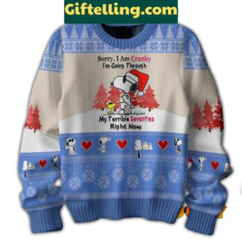 Snoopy Ugly Sweater with Seasonal Attitude Disorder