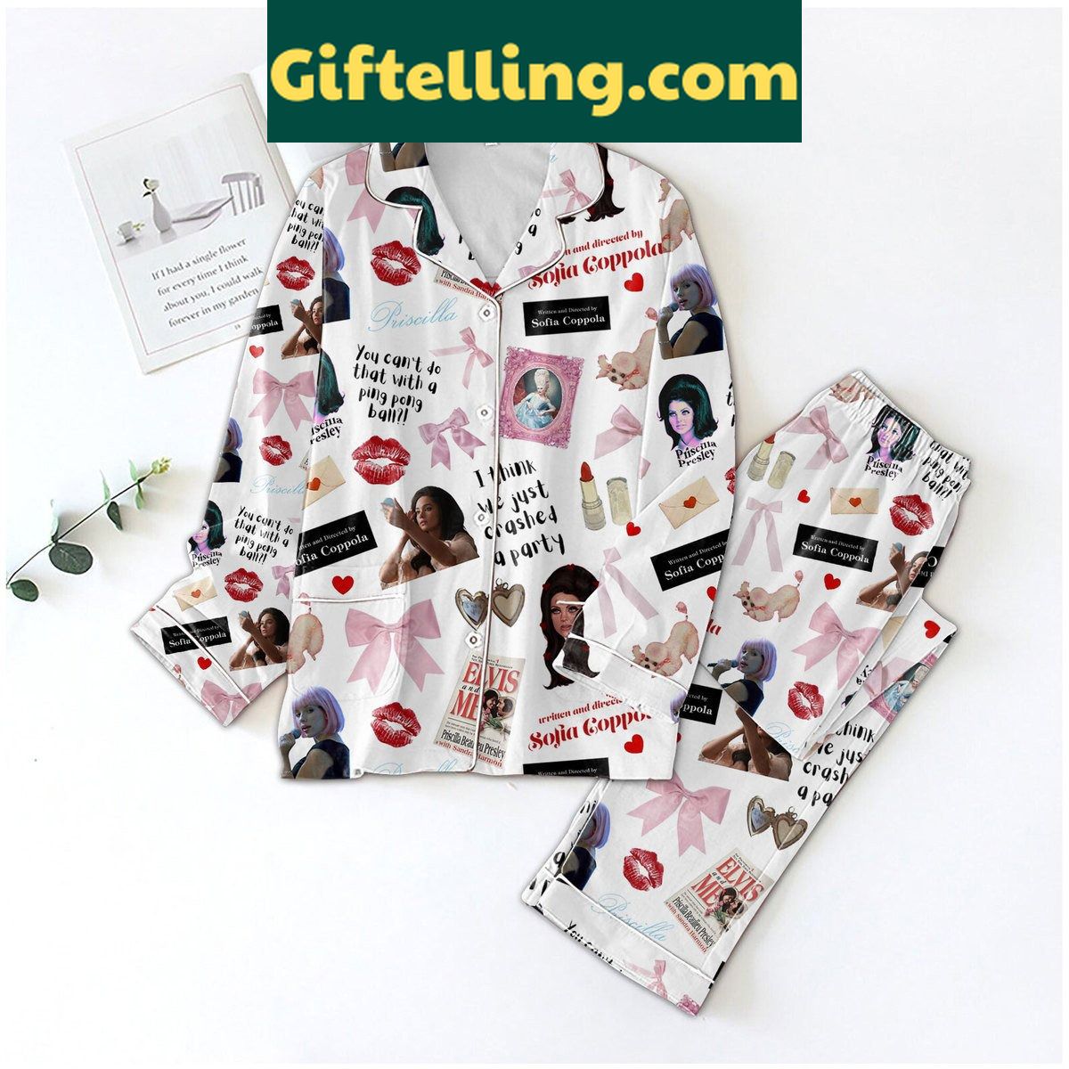 sofia-coppola-crashing-a-party-polyester-pajamas-set-unique-gift-idea-2 Sofia Coppola Crashing A Party Polyester Pajamas Set