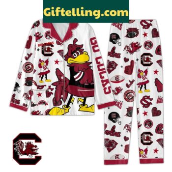 South Carolina Gamecocks Polyester Pajamas Set