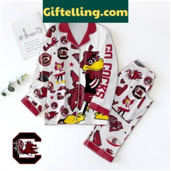 South Carolina Gamecocks Polyester Pajamas Set