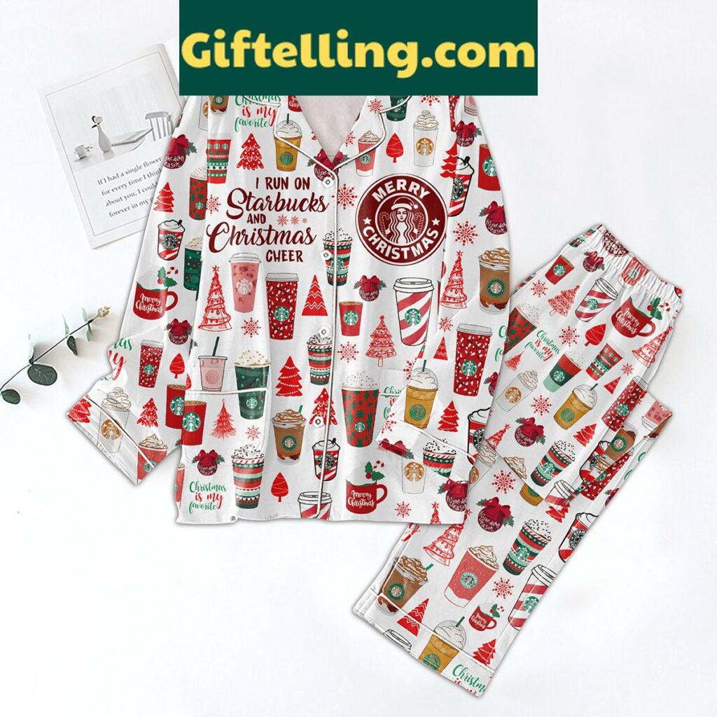 Starbucks Merry Christmas Pajamas Set for women