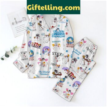 Stay Frosty The Greatest Snowman Pajamas Set
