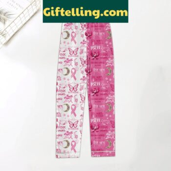 Stevie Nicks Faith Hope Love Breast Cancer Warrior Polyester Pajamas Set - women's breast cancer awareness pajamas