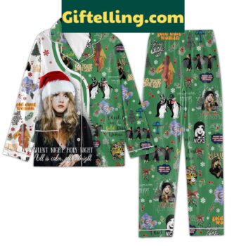 Stevie Nicks Gold Dust Woman Go Your Own Way Pajamas Set featuring a graphic design inspired by the legendary Fleetwood Mac singer