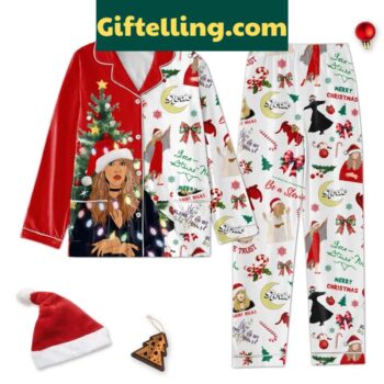 Stevie Nicks Merry Christmas Gypsy Time 2024 Polyester Pajamas Set