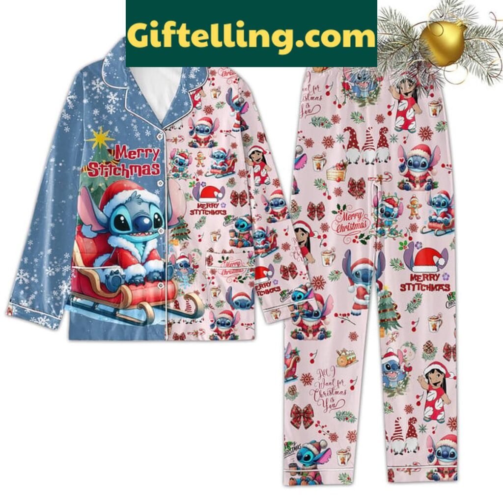Stitch And Lilo Merry Stitchmas product image showing design and team colors