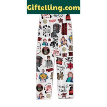 Stranger Things Welcome To The Upside Down Polyester Pajamas Set