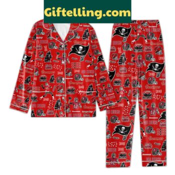 Tampa Bay Buccaneers Go Bucs Fire The Cannons Pajamas Set
