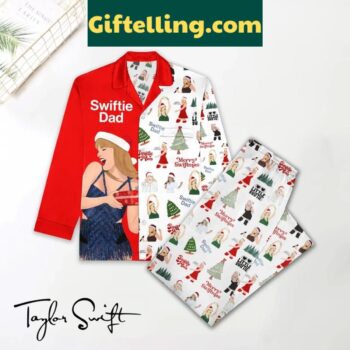 Taylor Swift Family Christmas Polyester Pajamas Set for Dad, Mom, and Kids