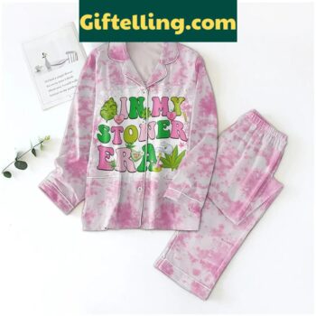 Taylor Swift In My Stoner Era Polyester Pajamas Set for Women