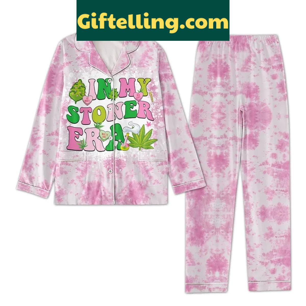 Taylor Swift In My Stoner Era Polyester Pajamas Set Taylor Swift In My Stoner Era Polyester Pajamas Set for Women