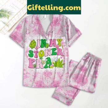 Taylor Swift In My Stoner Era Polyester Pajamas Set for Women